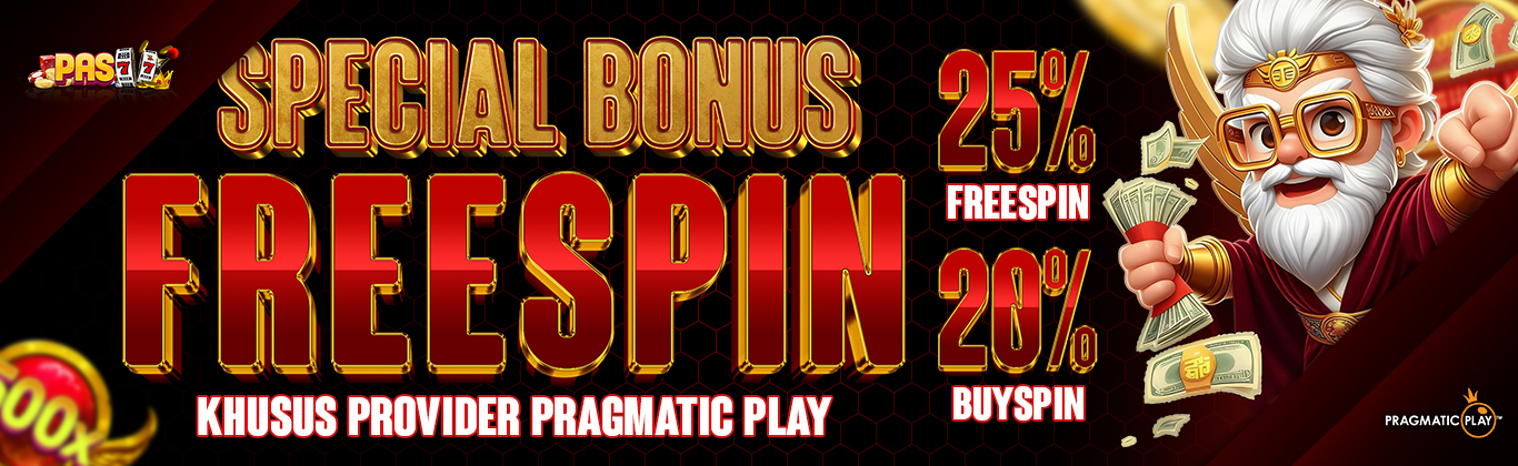 BONUS FREESPIN PAS77 PASTI GACOR